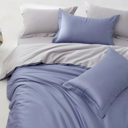 Soft Cotton Bedding Set with 800 Thread Count Duvet Cover and Sheets