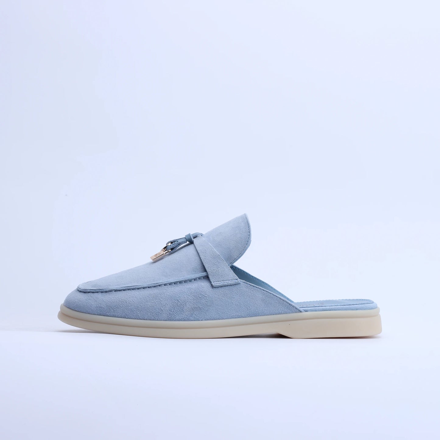 2026 Luxury Butter Suede Tassel Loafers – Designer Slip-On Flats for Women | Chic Walking & Work Shoes