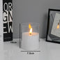 Flameless Candle Set with Remote Timer for Weddings and Parties