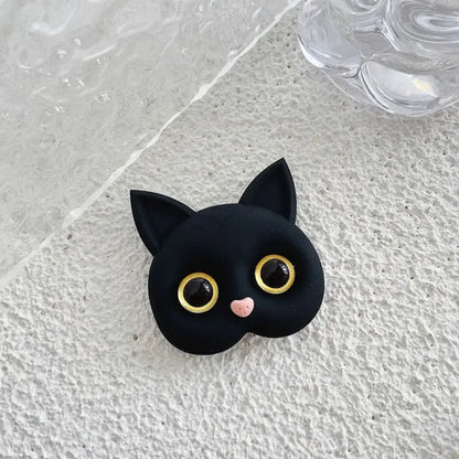 Cat 3D Cartoon Air Sac Bracket Phone Finger Grip Stand