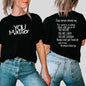 You Matter - Dear Person Behind Me | Mental Health Be Kind Unisex Shirts