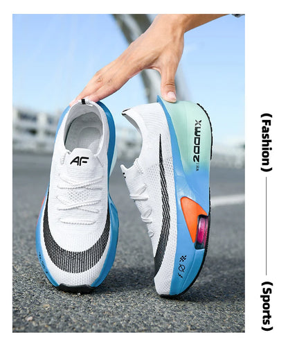 Breathable Air Cushion Running Shoes with Non Slip Traction