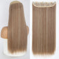 Heat-Resistant Clip-In Hair Extensions Five Clips for Dark Hair