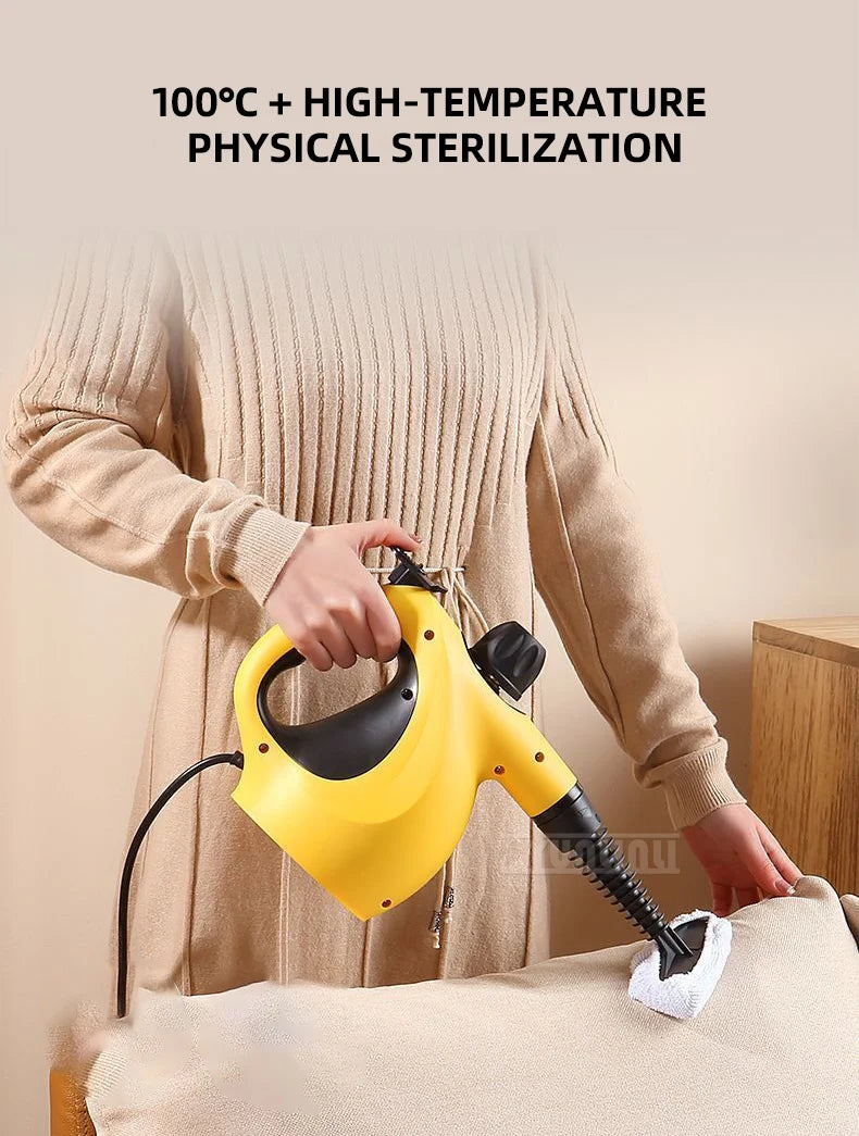 Powerful Steam Cleaning Machine 450ml Water Tank with Adjustable Nozzle