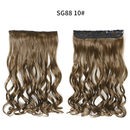 Long Clip In Hair Extensions for Length and Volume 22 Inch