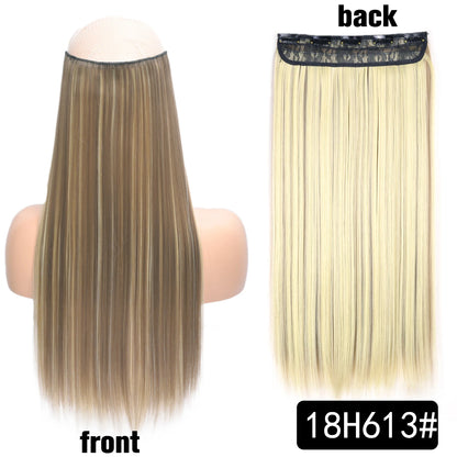 Long Clip In Hair Extensions for Length and Volume 22 Inch