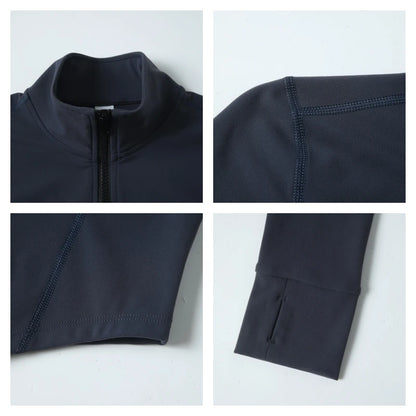 Ultra-Soft Fabrics Casual Tight Sports Jackets Women Zipper Yoga Clothes Quick-Dry Long Sleeve SPORTSWEAR REVOLUTION