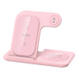 Foldable Wireless Dock for Smartphones and Earbuds 3-in-1