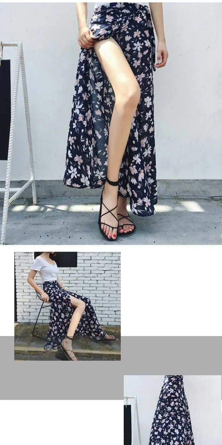 Women's Linen Skirt Wrap With High Waist A-Line Midi Silhouette And Lightweight Draping