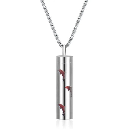Aromatherapy diffuser necklace with geometric locket pendant