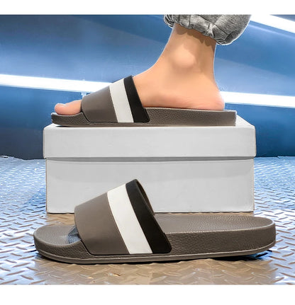 Non-Slip Slippers for Men and Women with Cushioned Comfort Beach Ready