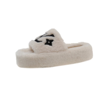 Soft Slippers Indoor with Plush Lining for Ultra Warmth and Durable Rubber Traction
