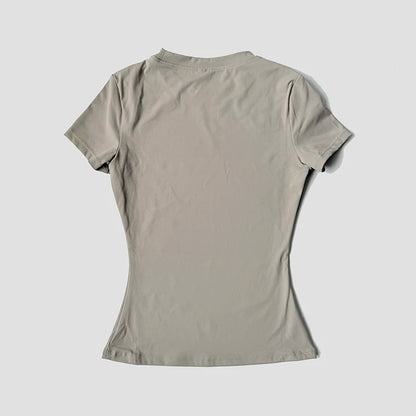 WAREBALL Sports Tops Quick-Drying Ladies Tank Top Fitness Running Yoga Short Sleeve Elastic Breathable ATHLETIC REVOLUTION