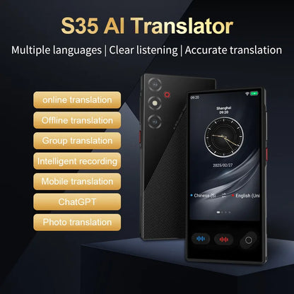Portable Real Time Voice Translator For Travel 12 Offline Languages