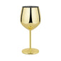 500ml Stainless Steel Wine Glass Goblet Sets Durable Metal Cup for Red Wine Champagne Bar Party Kitchen Goblets Drinking Utensils