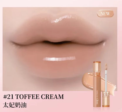 Hydrating Korean Lip Gloss with soft Shine for Mirror-Like Finish