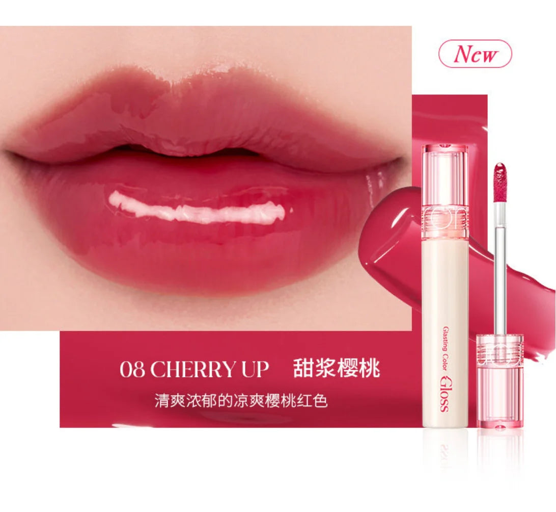 Hydrating Korean Lip Gloss with soft Shine for Mirror-Like Finish