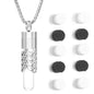 Women’s Diffuser Necklace Stainless Steel Bottle Oil Storage