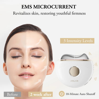 Electric Guasha Massager - EMS Face Lifting Anti-Aging Firming Skincare Device