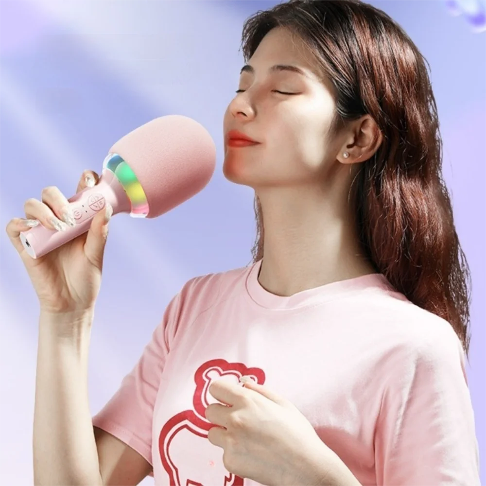 Wireless Karaoke Microphone with Noise Reduction for Home Parties