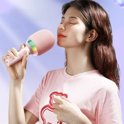Wireless Karaoke Microphone with Noise Reduction for Home Parties