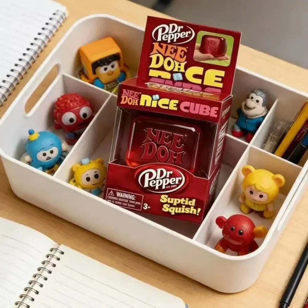 Sensory Squeeze Cube Toy For Stress Relief And Fidget Pinching