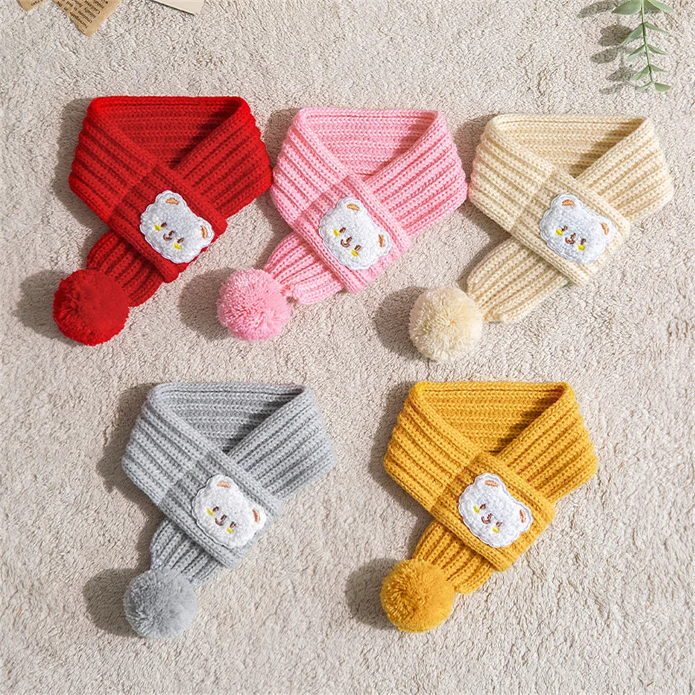 Soft Pet Scarf for Small Medium Dogs Cats Lightweight Slip On