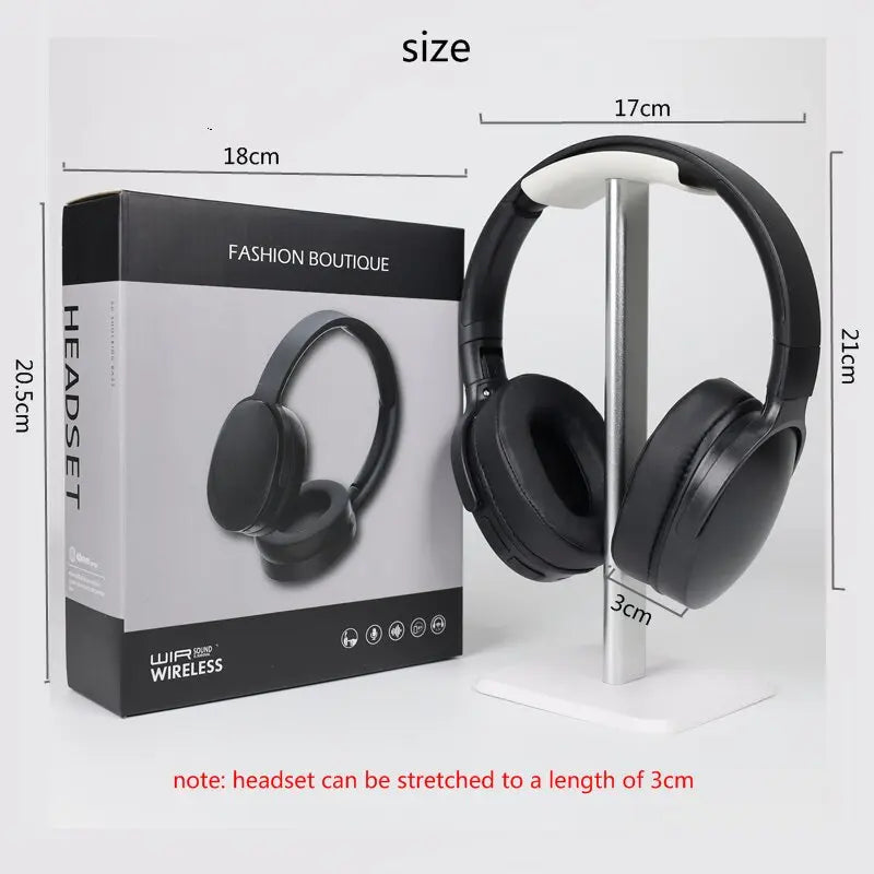Wireless Noise Cancelling Headphones 9D Surround Sound Bluetooth 5.3 HD Mic