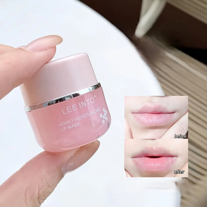Hydrating Lip Balm Set with Primer for Lip Lines and Honey Infusion