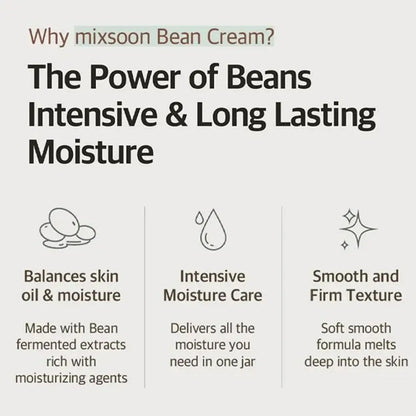 Korean Bean Cream Hydrating Skin Care Set With Centella Cleanser And Spf50 Sunscreen Featuring Soy Extract