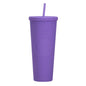 2026 Luxury Diamond Cold Cup Tumbler with Straw | Double Wall Iced Coffee Cup | Starbucks-Style Reusable Cup