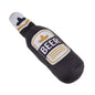 Beer Bottle Plush Dog Toy Chew Squeaker for Teeth Cleaning
