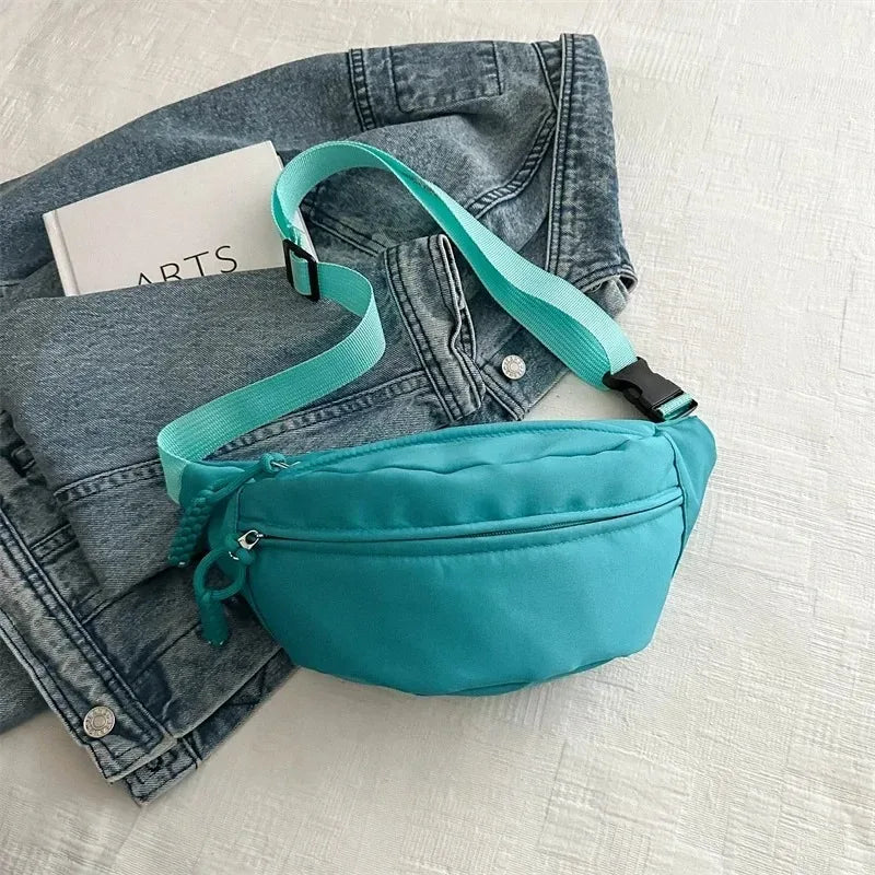 Women's crescent sling bag for hands-free days