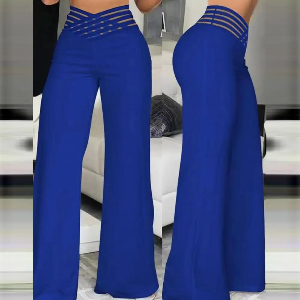 Gorgeous Wide Leg Straight Pants — High Waist Flared Pants for Women