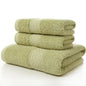 Three-piece towel bath towel 70x140cm square absorbent couple household towel set
