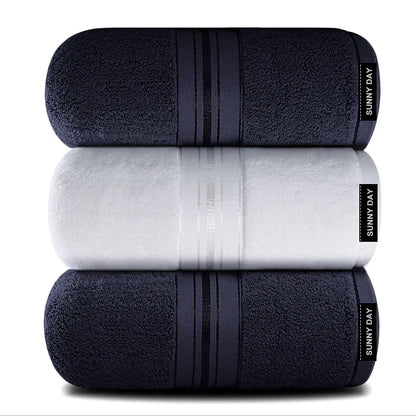 Luxury Plush 100% cotton thick set absorbent adult bath towel super absorbent soft skin-friendly face wash bathroom face towel