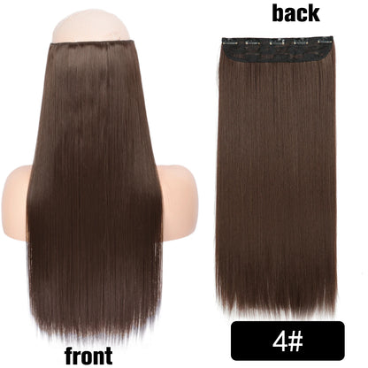 Long Clip In Hair Extensions for Length and Volume 22 Inch