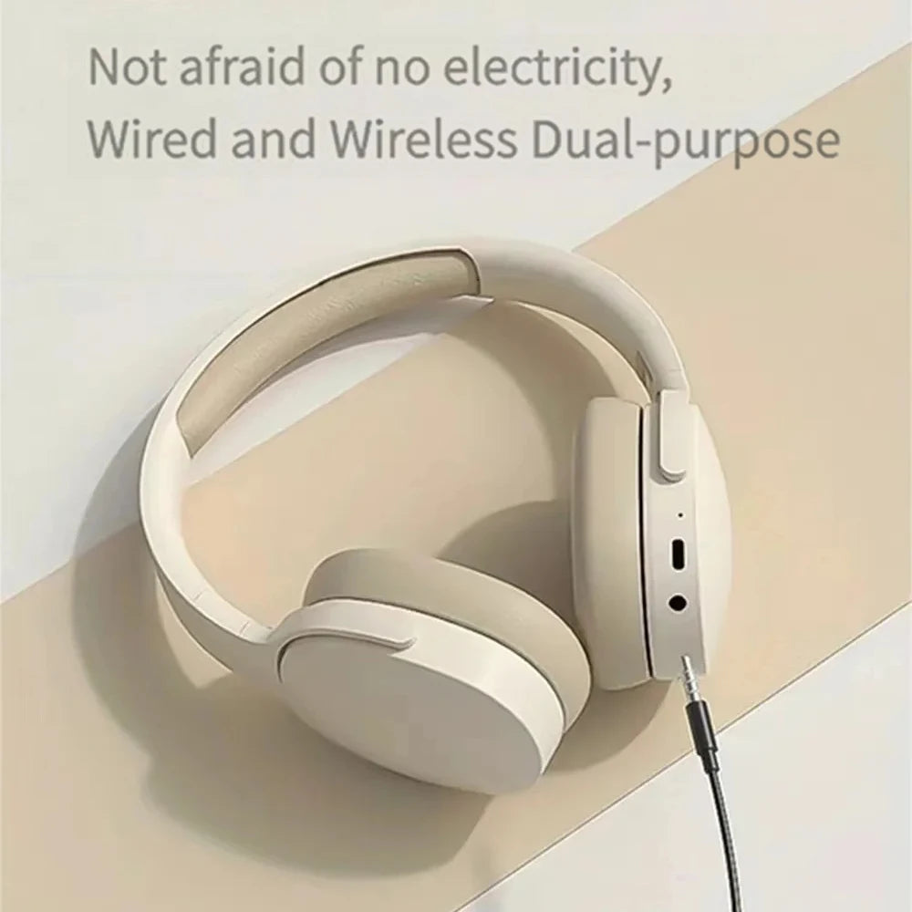 Bluetooth 5.3 Gaming Headset Dual Mode Foldable Noise Reduction