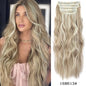Synthetic Clip In Hair Extensions 11Color Synthetic Clip In Hair Extensions Long Wavy 4Pcs/Set Piece 11 Clip-In Hairpieces