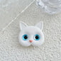 Cat 3D Cartoon Air Sac Bracket Phone Finger Grip Stand
