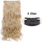 Wavy Clip In Hair Extensions Five Clip Set for Fuller Waves