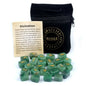 Natural Crystal Agate Rune Set Stones for Divination and Meditation