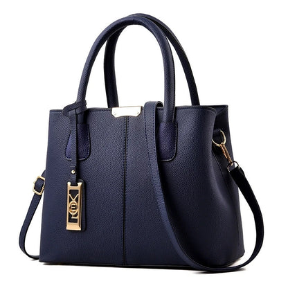 Luxury Spacious Designer Leather Handbag