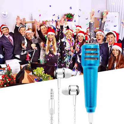 NEW Universal 3.5MM Live Phone Wired Microphone Small Microphone Mini Wheat Headset In-ear For Tik Tok Kids Accessories For Girl
