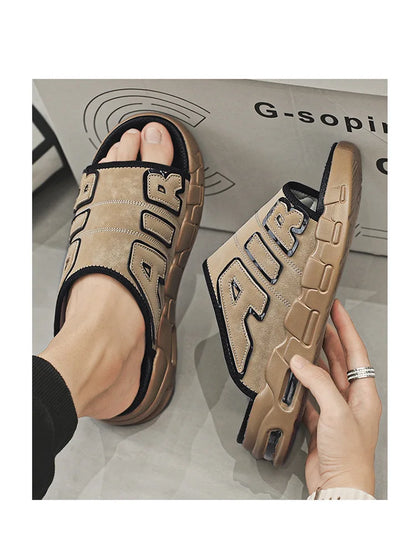 Breathable Slippers with Air Cushion Sole