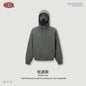 Unisex Fleece Hoodie with sleepy eye mask for travel