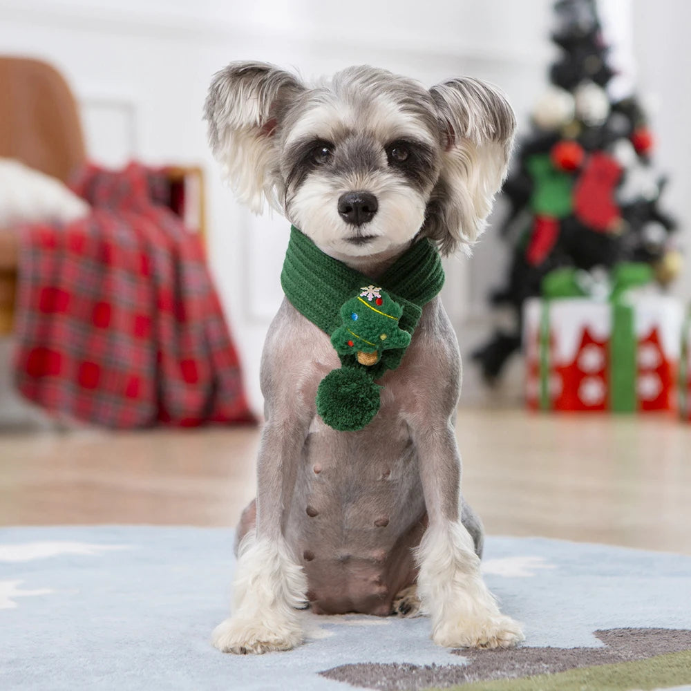 Soft Pet Scarf for Small Medium Dogs Cats Lightweight Slip On
