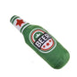 Beer Bottle Plush Dog Toy Chew Squeaker for Teeth Cleaning