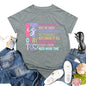 Retro It's Okay To Make Mistakes T-shirt Mental Health Motivational Shirt Special Education Teacher Vintage Short Sleeve T-shirt