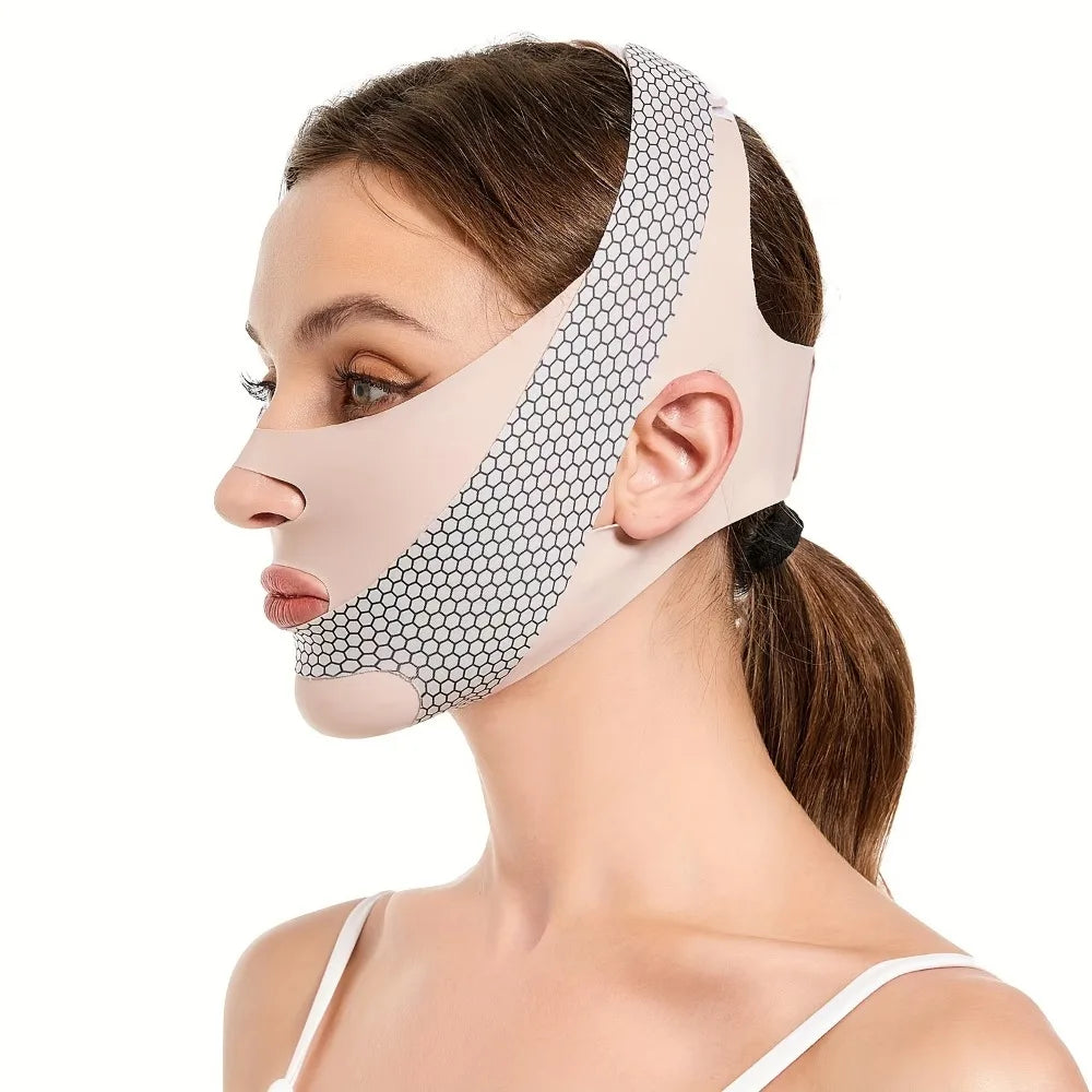 Women's V-Line Face Sculpting Wrap with Adjustable Jaw Strap